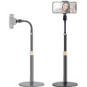 Support de téléphone pour webcam Logitech C922, C930e, C920S, C920 Type d'extension flexible en col de cygne