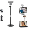 Support pour Webcam de Bureau, Support de Table Pliable pour la Logitech Brio C920 C922 C930 C925 C615 Streamcam webcams, Compat