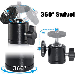 Support pour Webcam de Bureau, Support de Table Pliable pour la Logitech Brio C920 C922 C930 C925 C615 Streamcam webcams, Compat