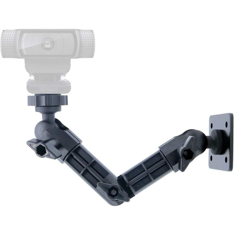 Support Mural pour Webcam Compatible avec Logitech C920s StreamCam C925e C922x C920 C930e C922 C930 C615 Brio webcams