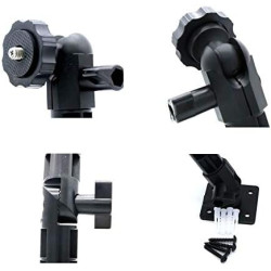 Support Mural pour Webcam Compatible avec Logitech C920s StreamCam C925e C922x C920 C930e C922 C930 C615 Brio webcams