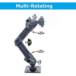 Support Mural pour Webcam Compatible avec Logitech C920s StreamCam C925e C922x C920 C930e C922 C930 C615 Brio webcams