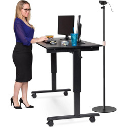 Support de sol pour webcam Logitech MX-Brio-4K C920 C922 C930 C925e C615 StreamCam, Brio 4K, Brio 500 160 cm