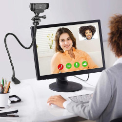 Support de caméra compatible pour webcam Brio 4K C925e C922x C922 C930e C930 C920 avec mâchoire de bureau