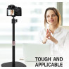 Support robuste pour webcam de 45 cm compatible avec OBSBOT Tiny 2/Tiny SE 1080P/Meet/Meet 2 Webcams