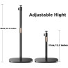 Support robuste pour webcam de 45 cm compatible avec OBSBOT Tiny 2/Tiny SE 1080P/Meet/Meet 2 Webcams