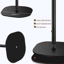 Support robuste pour webcam de 45 cm compatible avec OBSBOT Tiny 2/Tiny SE 1080P/Meet/Meet 2 Webcams