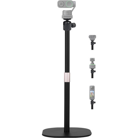 Support de table pour webcam 45 cm, support trépied robuste compatible avec les webcams Insta360 Link 2/Link 2C/Link PTZ 4K et c