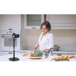 Support de table pour webcam 45 cm, support trépied robuste compatible avec les webcams Insta360 Link 2/Link 2C/Link PTZ 4K et c