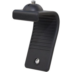 MOKOSE Support pour webcam, support courbé à 360 degrés pour montage sur un moniteur ou un ordinateur portable avec filetage 1/4