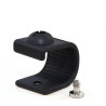 MOKOSE Support pour webcam, support courbé à 360 degrés pour montage sur un moniteur ou un ordinateur portable avec filetage 1/4
