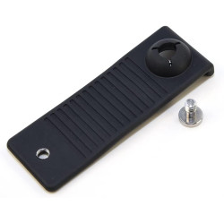 MOKOSE Support pour webcam, support courbé à 360 degrés pour montage sur un moniteur ou un ordinateur portable avec filetage 1/4