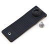 MOKOSE Support pour webcam, support courbé à 360 degrés pour montage sur un moniteur ou un ordinateur portable avec filetage 1/4