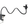 Support de caméra avec pince de bureau améliorée flexible col de cygne pour webcam Brio 4K C925e C922x C922 C930e C930 C920