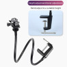 Support de caméra avec pince de bureau améliorée flexible col de cygne pour webcam Brio 4K C925e C922x C922 C930e C930 C920