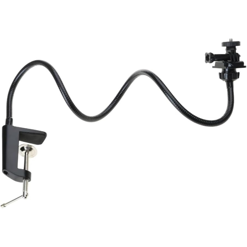Support de webcam amélioré avec pince flexible col de cygne pour webcam C925e C922x C922 C930e C930