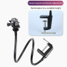Support de webcam amélioré avec pince flexible col de cygne pour webcam C925e C922x C922 C930e C930