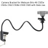 Support de webcam amélioré avec pince flexible col de cygne pour webcam C925e C922x C922 C930e C930