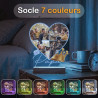 Lampe Photo Personnalisée Papa - Idée Cadeau Fête des Pères Personnalisé - Impression Haute Définition - Cadeaux Fete des Peres 