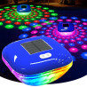 Luxfero Lampe Piscine Flottante Solaire, Lumiere Piscine avec 9 LED Spectacles Changeantes, Étanche IP68 Lumiere Piscine, Contrô