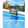 DeeprBetter 2026 Amélioré Lumiere Piscine Hors Sol Solaire, Lampe Piscine LED Etanche IP68 à RGB Couleur Changeant, Eclairage Pi