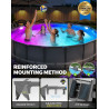DeeprBetter 2026 Amélioré Lumiere Piscine Hors Sol Solaire, Lampe Piscine LED Etanche IP68 à RGB Couleur Changeant, Eclairage Pi