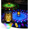Luxbleu lampe piscine flottante, lumière piscine flottante hors sol avec spectacle de lumières sous l'eau, eclairage led piscine