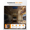 Sanyoung Spot LED Encastrable 12V, 3W Alu Spot LED 12V Dimmable 3000K Blanc Chaud 240LM, Trou 58-62mm, IP44 Spots de Plafond Ext