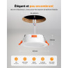 Sanyoung Lot de 20 Spot LED Dimmable, 5W Spot LED Encastrable Blanc Chaud Blanc Neutre Blanc Froid, Spots Salle de Bain IP44, Sp