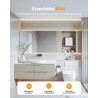 Sanyoung Lot de 20 Spot LED Encastrable 68mm, 5W Spot Salle de Bain IP44 Blanc Chaud Blanc Neutre Blanc Froid, Spots de Plafond 