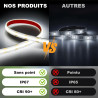 Gliztech Ruban LED 12v Lumière pour Auvent Camping car, lampes pour auvent extérieur de camping-car, IP67 COB Ruban LED Exterieu