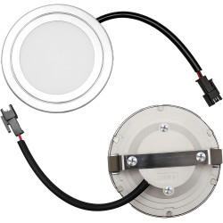 Ampoule LED pour Hotte Aspirante 12V – 2 Pièces Spots LED Encastrables Module Éclairage Hotte Ø6,8 cm, 1.5W, 6500K – Connecteur 
