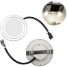 Ampoule LED pour Hotte Aspirante 12V – 2 Pièces Spots LED Encastrables Module Éclairage Hotte Ø6,8 cm, 1.5W, 6500K – Connecteur 