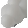 Alpinaluz Aplique Murale LED Enfant Nuage 3D 7W en Policarbonate Blanc avec Lumière Tricolore CCT 3000K/4000K/6000K, Design Mode