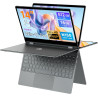 BMAX Ordinateur Portable 2 en 1 Intel N150 (surpasse N100/R3 3200U) Écran Tactile PC Portable 14" 16Go RAM 512Go SSD Clavier Rét