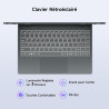 BMAX Ordinateur Portable 2 en 1 Intel N150 (surpasse N100/R3 3200U) Écran Tactile PC Portable 14" 16Go RAM 512Go SSD Clavier Rét