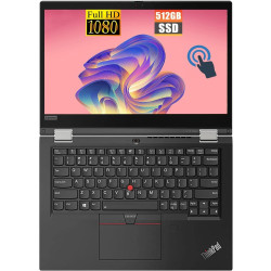 Lenovo ThinkPad L13 Yoga Gen 2 - Ordinateur portable professionnel 2 en 1 - Intel Core i5-1135G7 - Écran tactile 13,3" FHD - 8 G