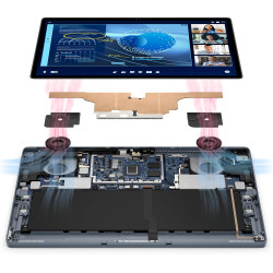 Dell Latitude 7350 Detachable Intel Core Ultra 7 164u Ibrido [2 In 1] 33 Cm [13] Touch Screen 3k 16 Gb Lpddr5X-Sdram 512 Gb Ssd 