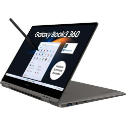 Samsung Galaxy Book3 360 Ordinateur Portable 13" Full HD 60 Hz Écran Tactile AMOLED Intel Core i7-1360P 16 Go RAM SSD 512 Go Win