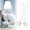 Solisara 2PCS Lampe Fluorescente Compacte G23 2 Broches 11W, Blanc Chaud 2700K Ampoule CFL Écoénergétique 900LM Tube en Forme de