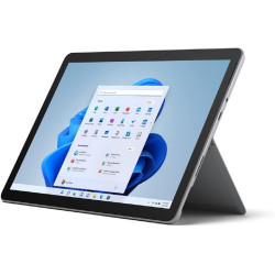 Microsoft surface go 3 ordinateur portable (windows 11, écran 10.5'', 4go ram, 64go emmc, intel pentium or, wifi, platine), le 2