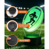 Veilleuse Ballon Rugby Illusion 3D, Lampe de Chevet LED 7 Couleurs pour Garçon, Lumière Douce Nuit, Décoration Chambre et Cadeau
