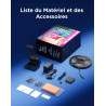 Govee Rétroéclairage TV LED 3 RGBWIC avec Double Caméra 4 MP, Ruban LED de 5m synchronisé avec l'écran pour TV 75-85", 60 LED/m,