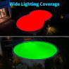 25W Projecteur Piscine LED avec Filetage 2", 12V RGB Spot pour Piscines Hors-Sol Acier, Contrôle APP et Dimmable, Étanche IP68 E