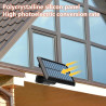 Lampes solaires pour extérieur et intérieur, lampe solaire avec télécommande, lampes suspendues LED solaires IP65, lampes solair