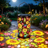 Lanterne Solaire Tournesol Extérieur,Lanterne Solaire Exterieur,Lanternes Solaires Exterieur,Lanterne Solaire Pour Jardin Pour J