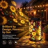 Lanterne Solaire Tournesol Extérieur,Lanterne Solaire Exterieur,Lanternes Solaires Exterieur,Lanterne Solaire Pour Jardin Pour J