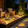 Lanterne Solaire Tournesol Extérieur,Lanterne Solaire Exterieur,Lanternes Solaires Exterieur,Lanterne Solaire Pour Jardin Pour J