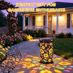 Lanterne Solaire Tournesol Extérieur,Lanterne Solaire Exterieur,Lanternes Solaires Exterieur,Lanterne Solaire Pour Jardin Pour J