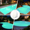 Projecteur Piscine LED PAR56, 30W Lampe Piscine PAR56 2400lm Non Dimmable, IP68 Étanche Remplie Résine Ampoule Spot pour Piscine